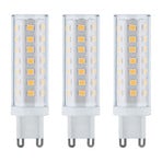 Paulmann LED λαμπτήρας βάσης καρφίτσας G9 5W 2700K 3-pack