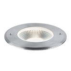 Paulmann Vanea LED χωνευτό φωτιστικό δαπέδου IP67, Ø 10cm