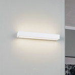 LED wall light Mera, width 40 cm, white