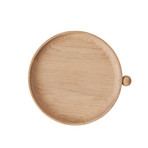 Inka-tarjotin, vaalea puu, halkaisija 20 cm, tammi – OYOY Living Design