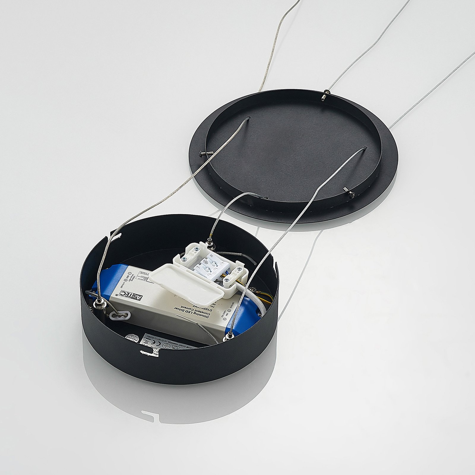 Albiona Pendant Ø60 Black/White - Arcchio