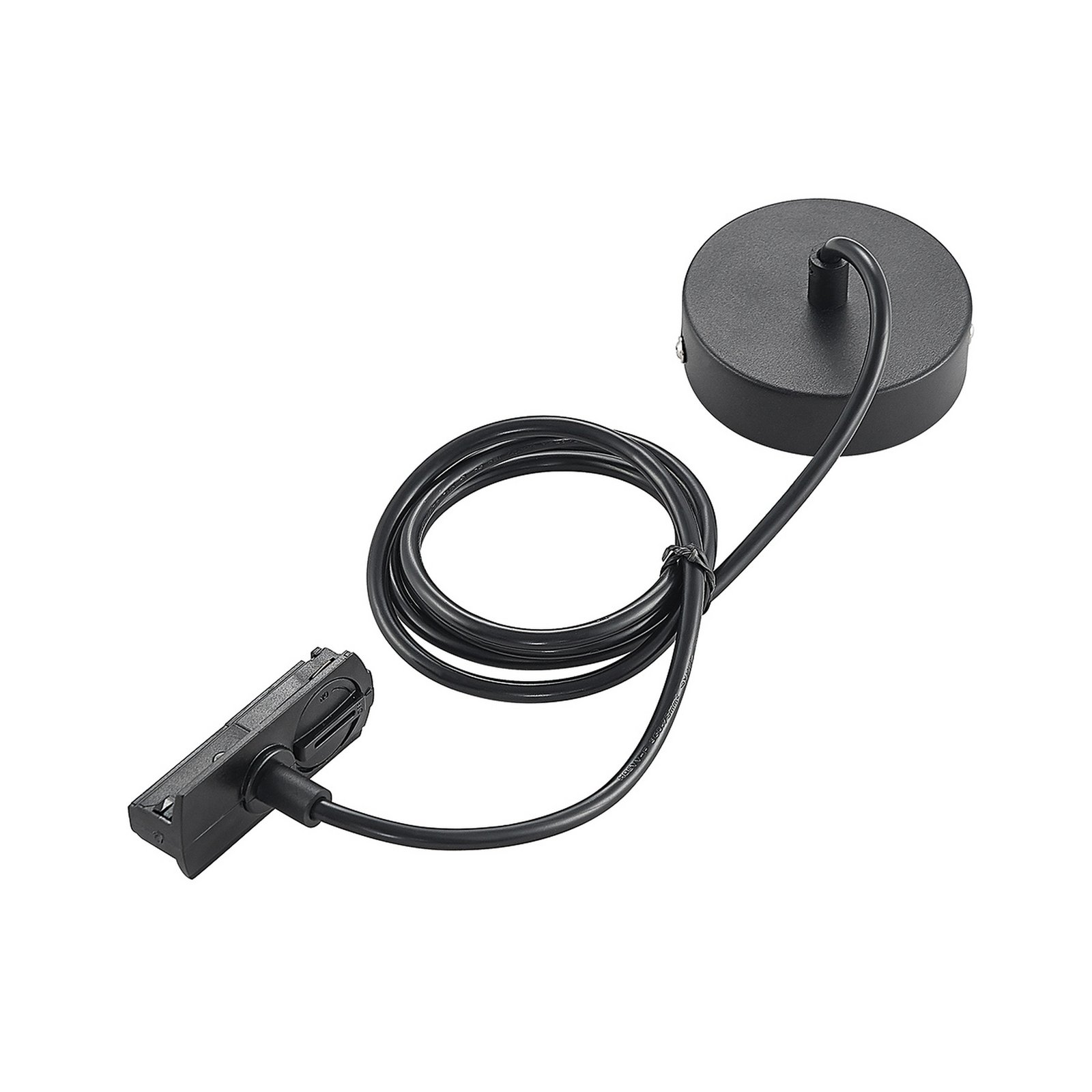 Lindby Schienensystem Linaro, GU10, 6-flg., schwarz, O-Form