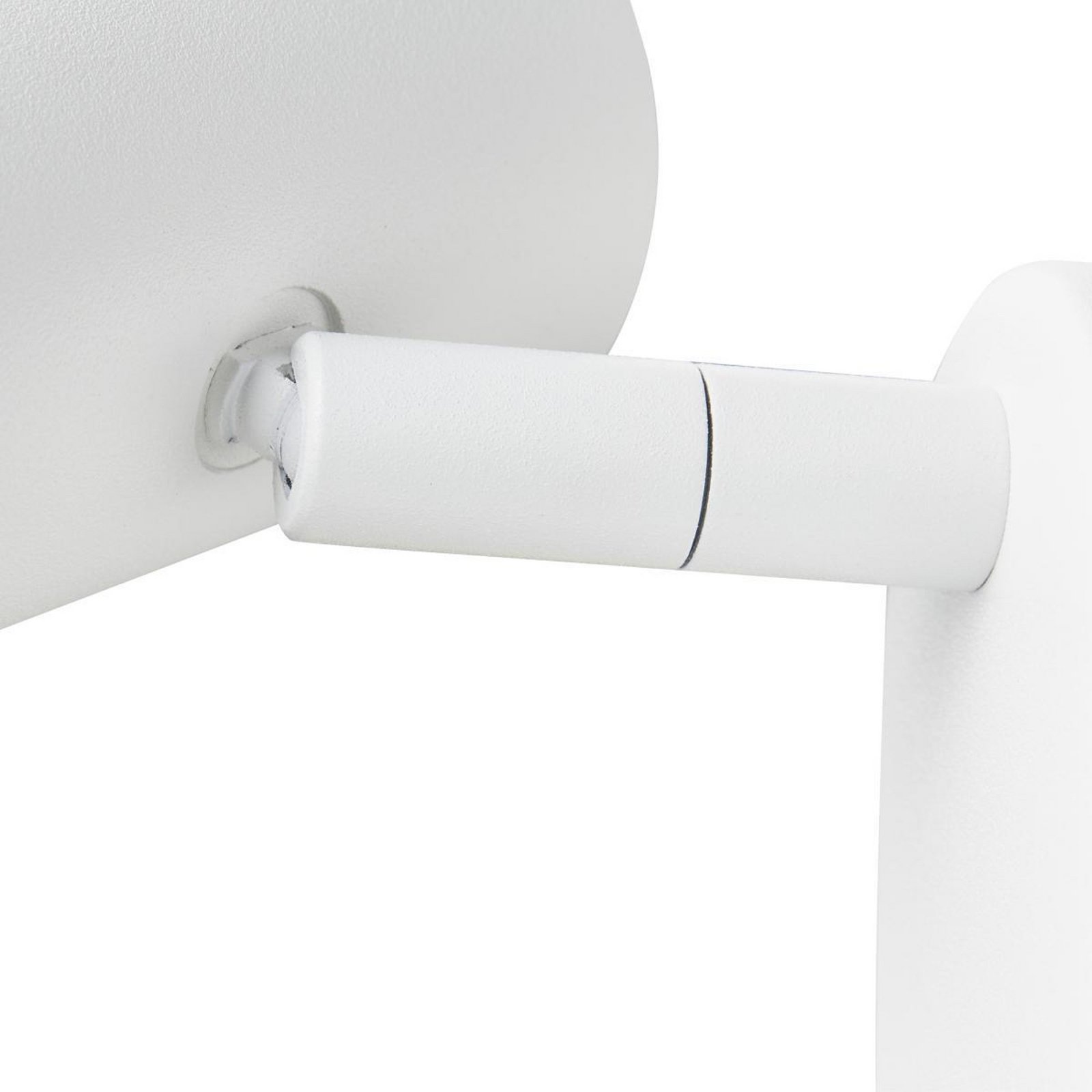 SLV LED-Wandstrahler Noblo, dim to warm, weiß, 13  cm