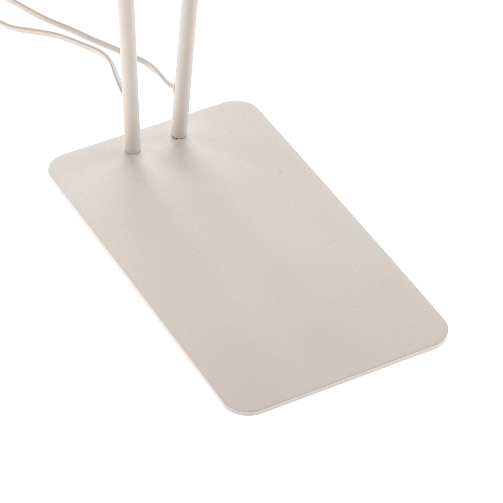 Lampa podłogowa Mono II, 2-punktowa, biała