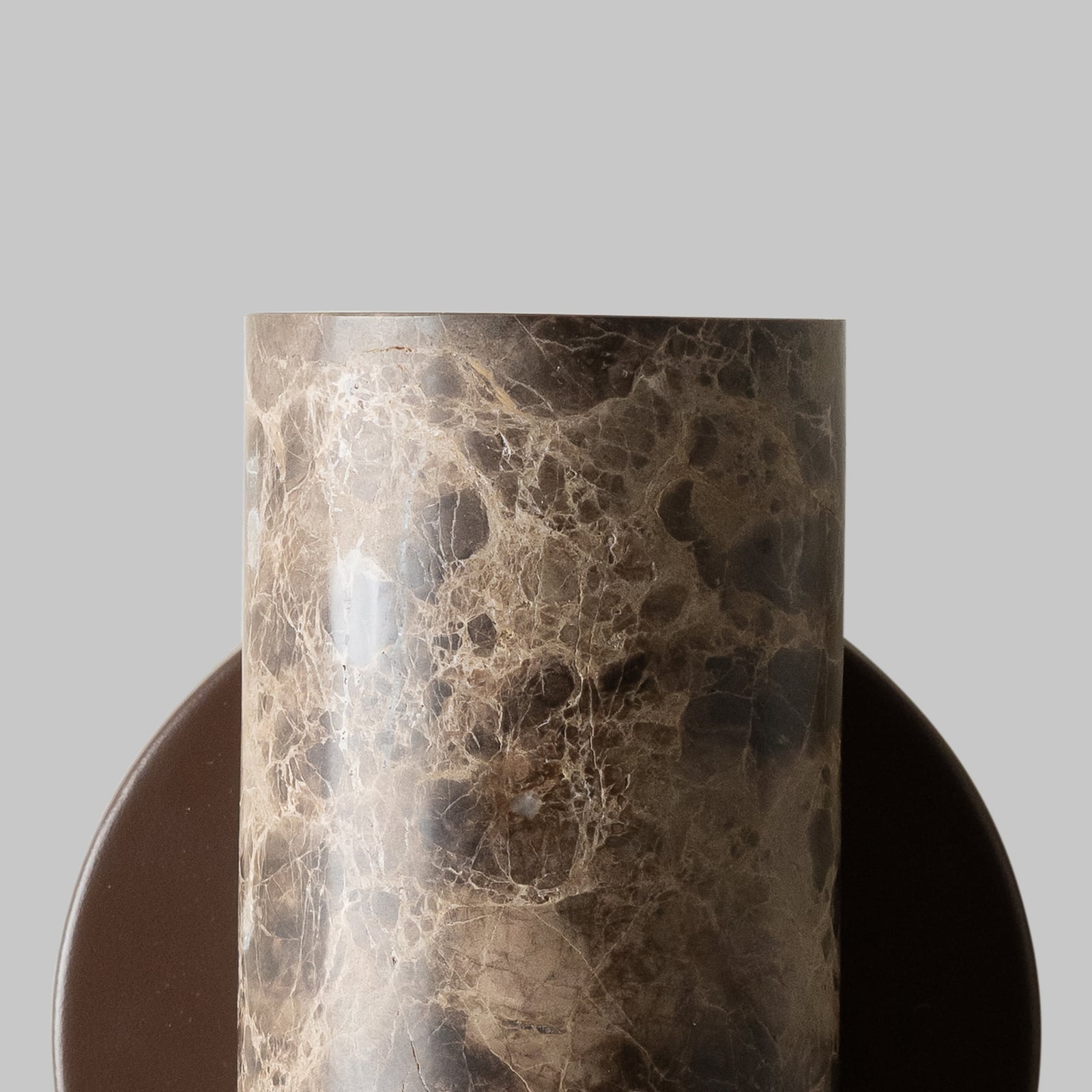 IT'S ABOUT ROMI Wandlampe Tivoli, braun, Marmor, Stecker