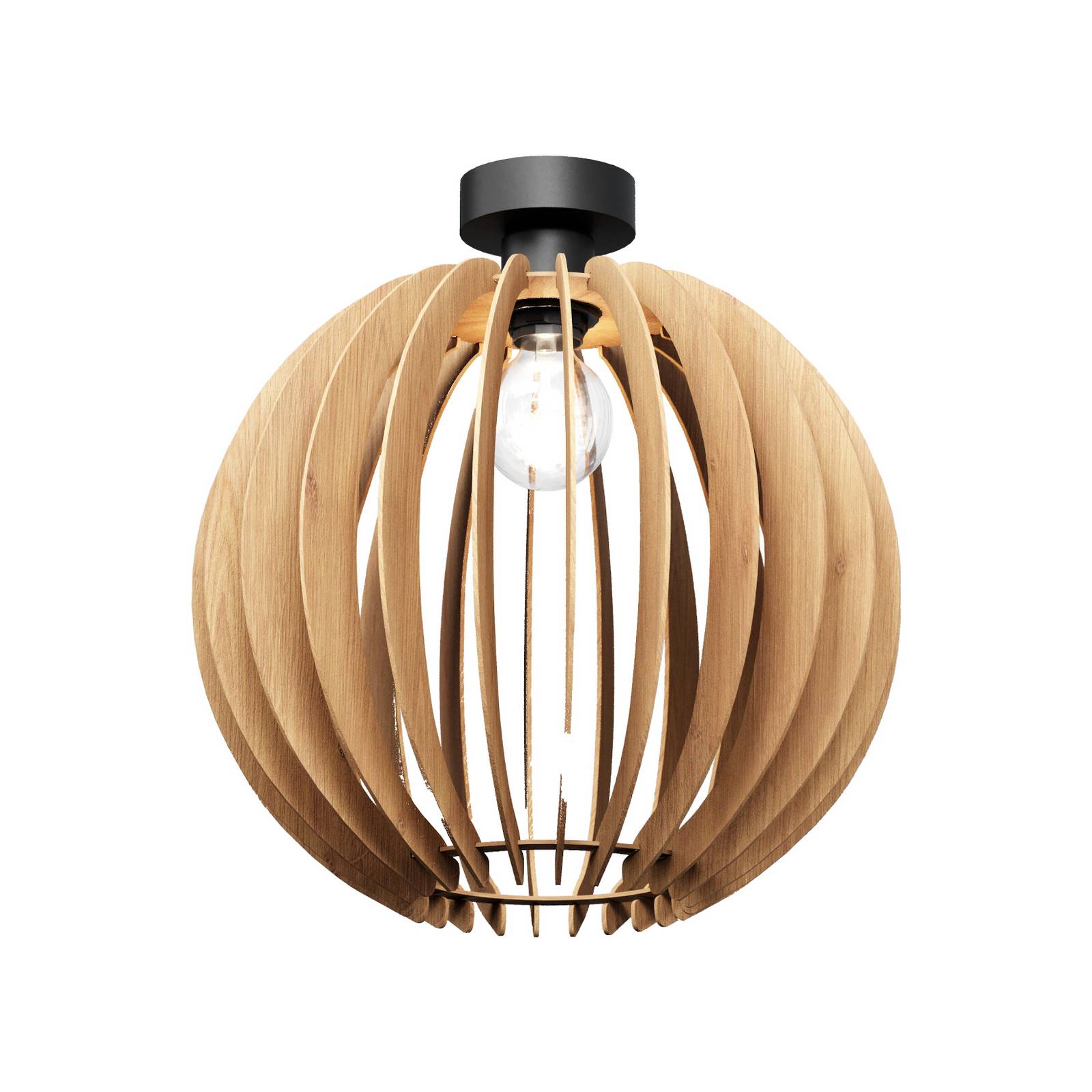 Deckenleuchte Clay, Ø 40 cm, Birkensperrholz, E27 günstig online kaufen