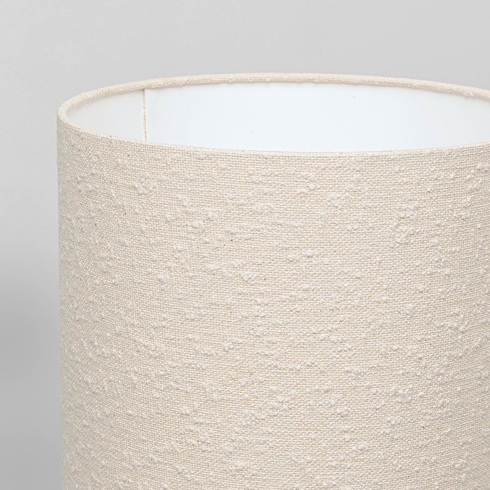 Lampe sur pied KARE Marleen, beige, lin, 130 cm, E27