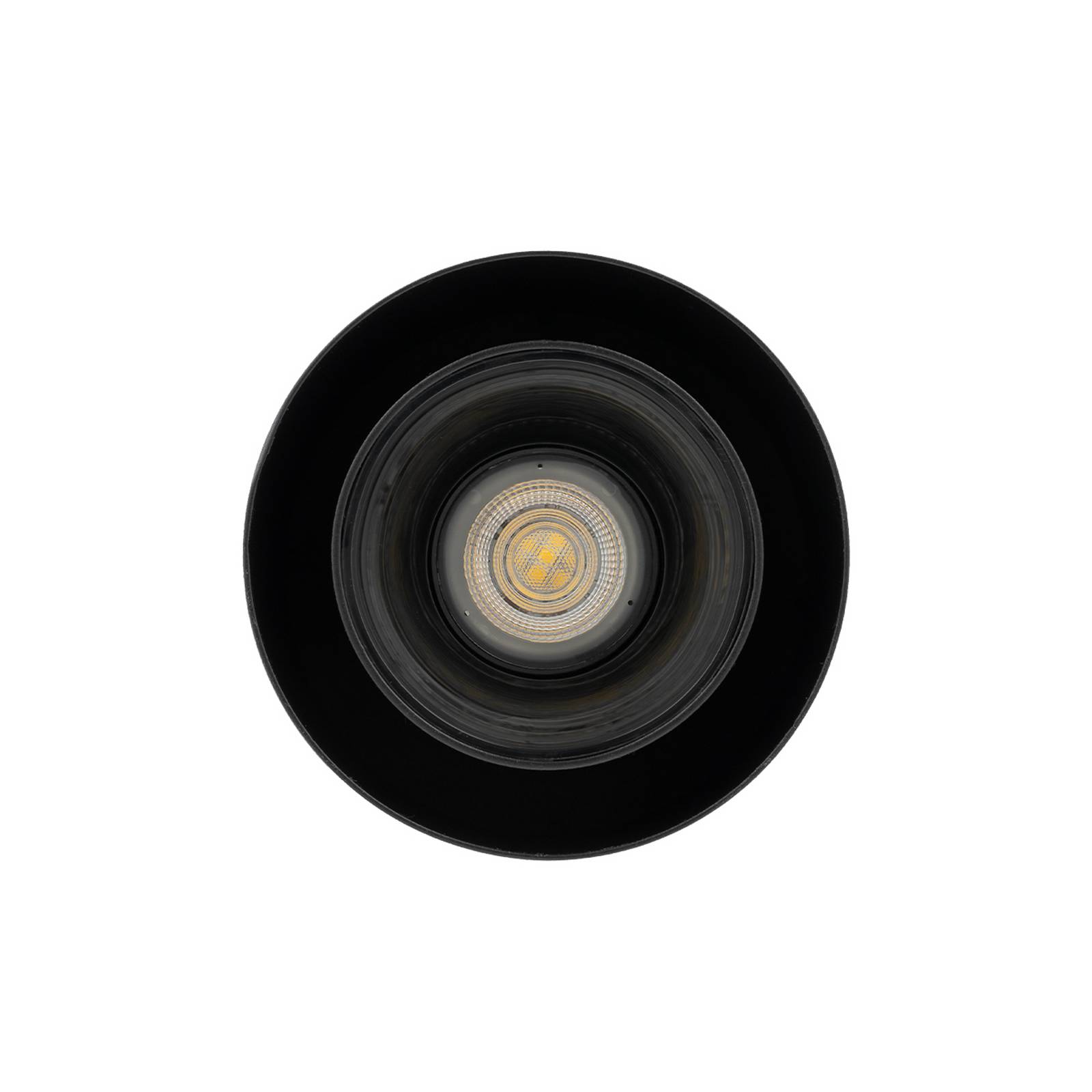 Żyrandol Point Duo, czarna, stal, Ø 13 cm, GU10