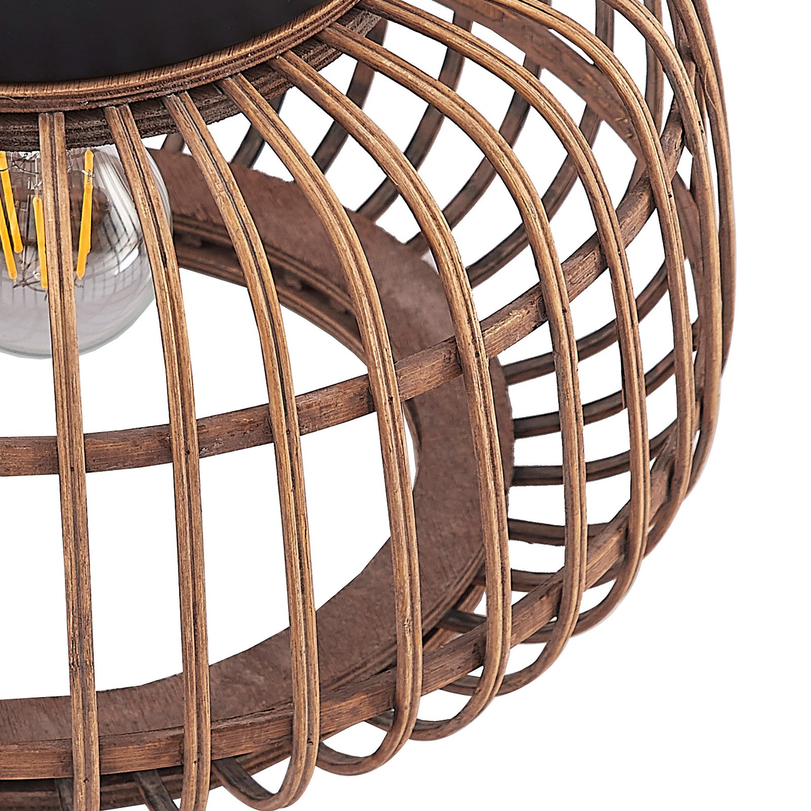 Bominio Ceiling Lamp Ø33 Wood - Lindby