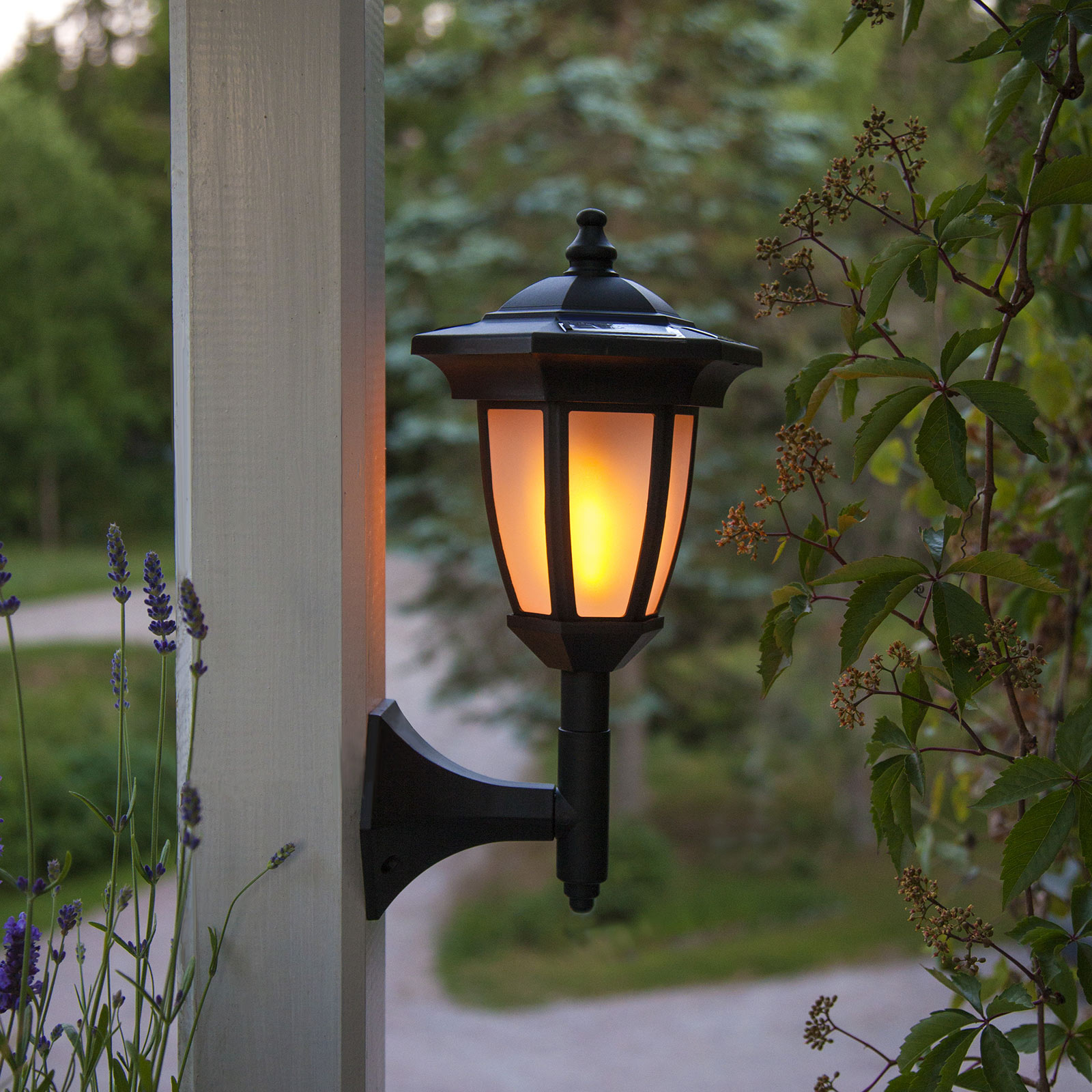 Flame LED solar light, 4 in 1