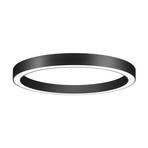 BRUMBERG Biro Circle Ring, Ø 45 cm, DALI, černá, 4 000 K