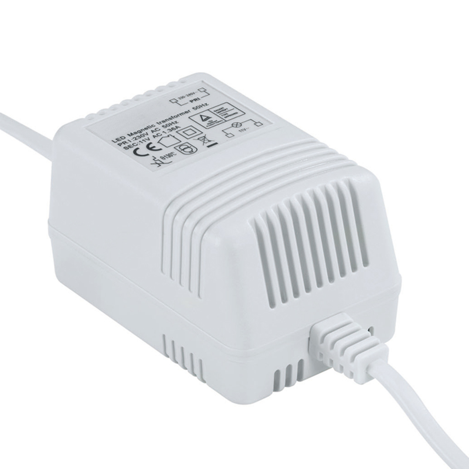 Paulmann LED transformer, Plastic, W: 5.8 cm, H: 5.3 cm