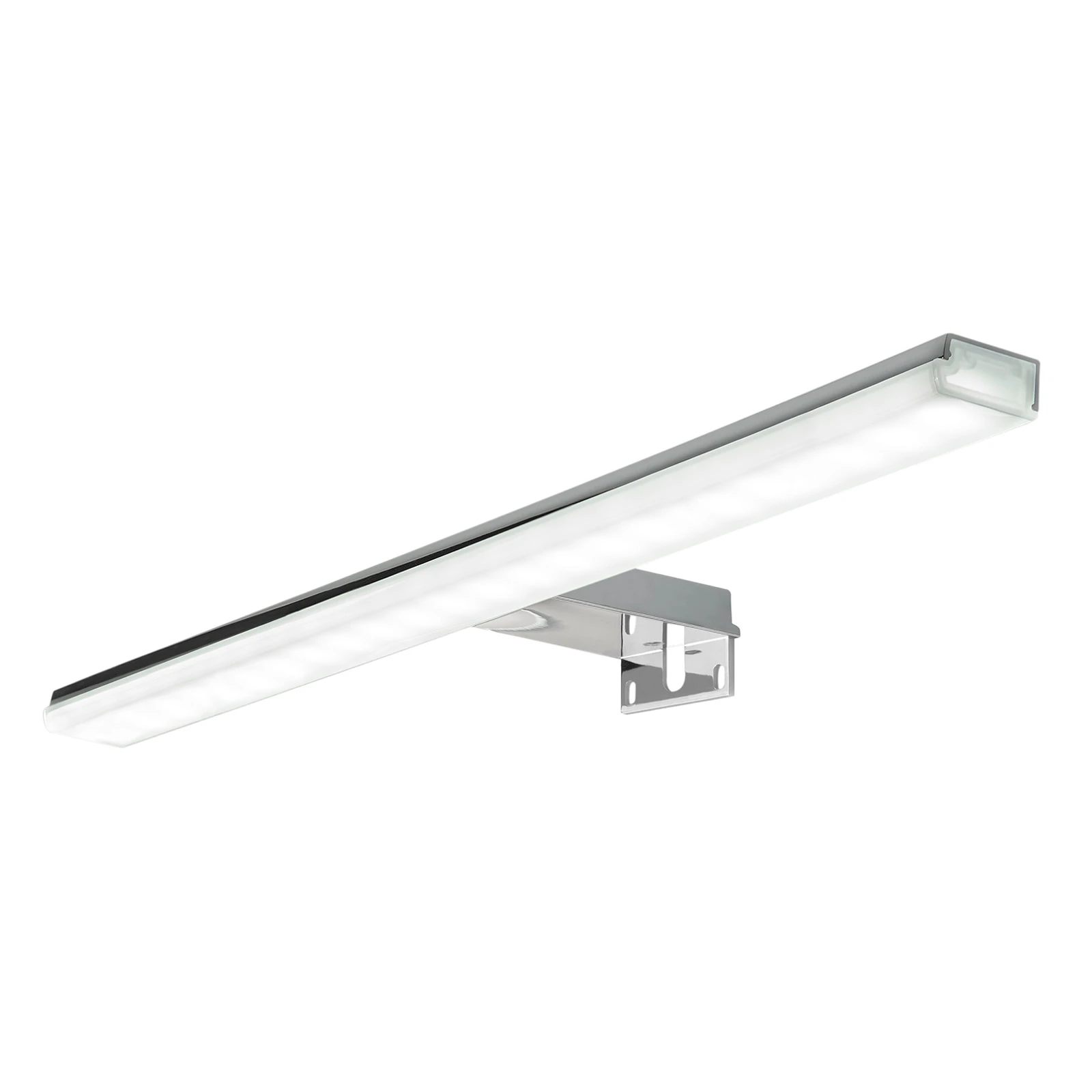 LED peeglilamp Pandora, kroom, laius 45,8 cm