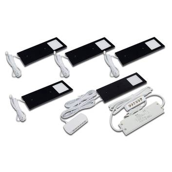 Lampe sous meuble LED x5 Eco-Pad F détecteur IR