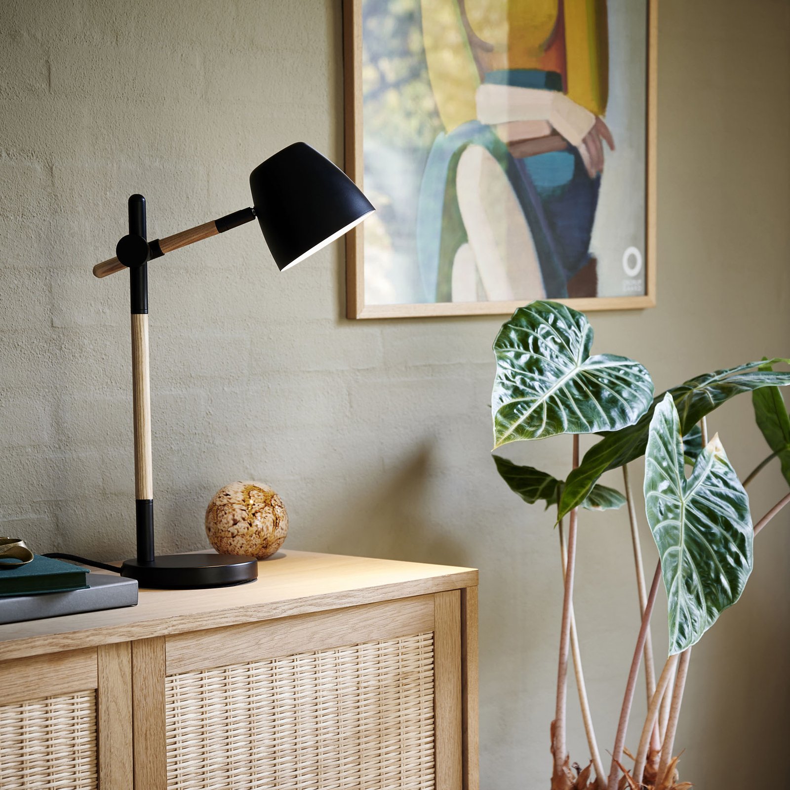 Theo Lampe de Table Black - Nordlux