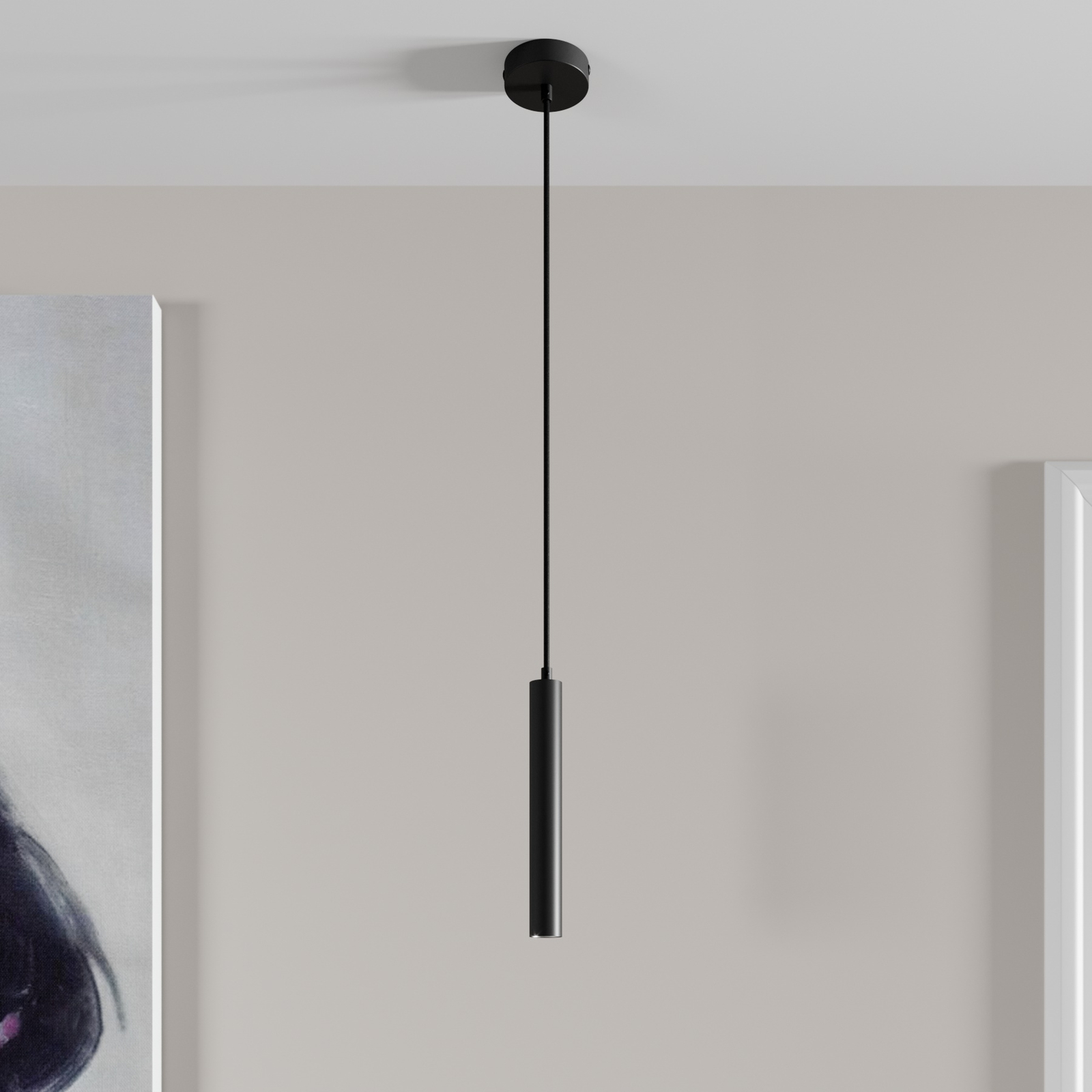 Arcchio Franka LED-pendellampe, 1 lyskilde