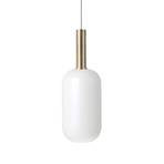 Collect Lustră Pendul Opal Tall High Brass - ferm LIVING