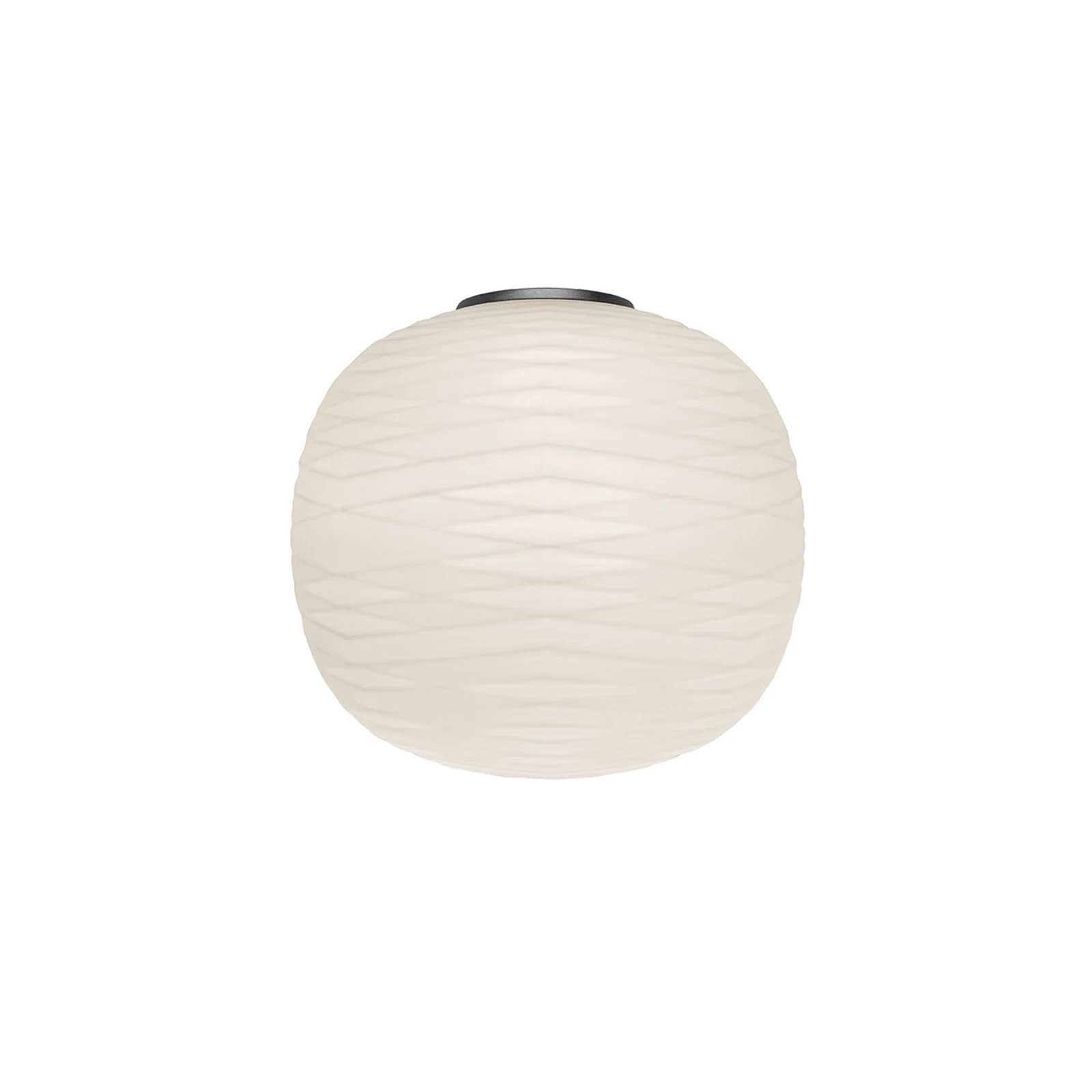 Foscarini Gem semi wandlamp van glas, grafiet