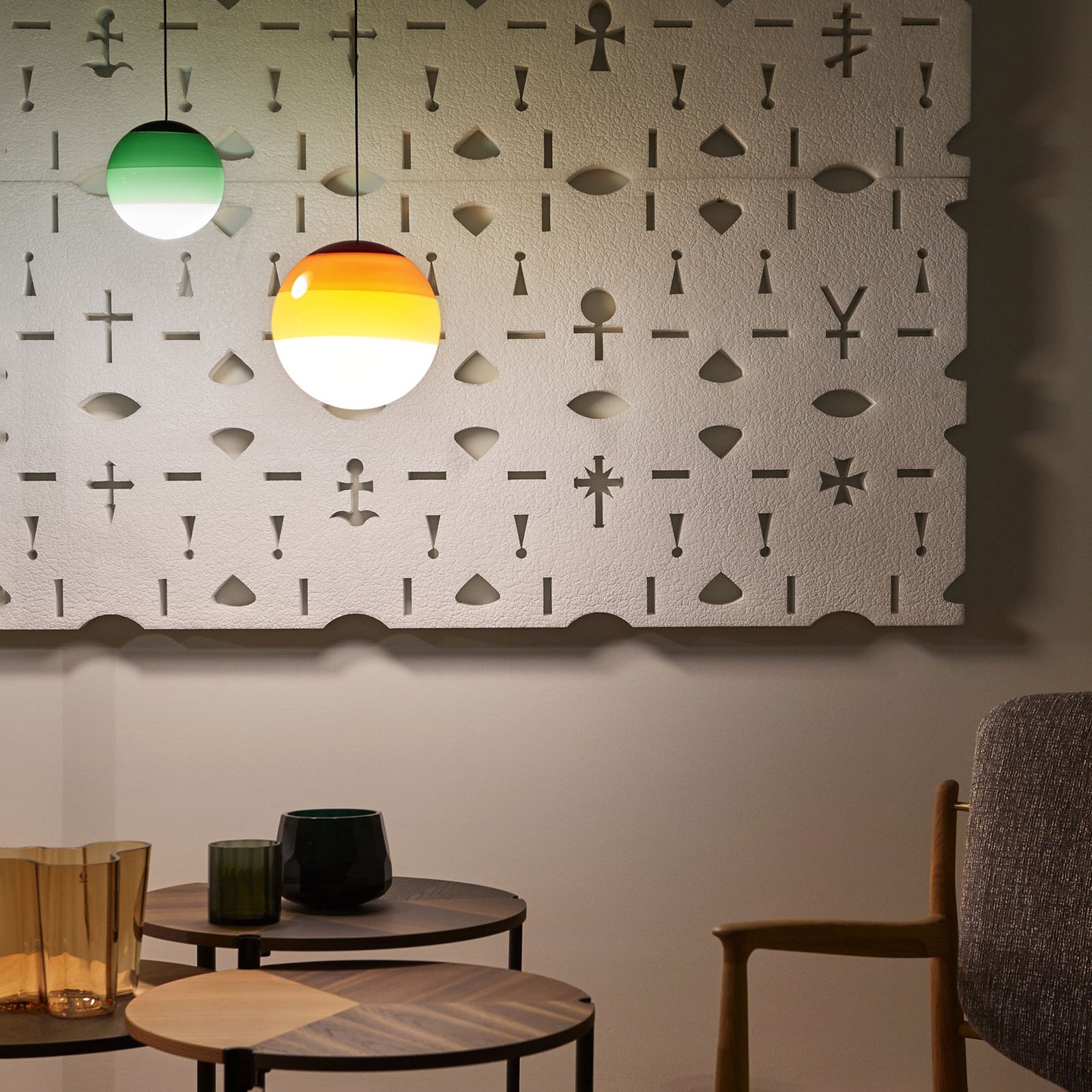 Dipping Light 13 Pendelleucte Green - Marset
