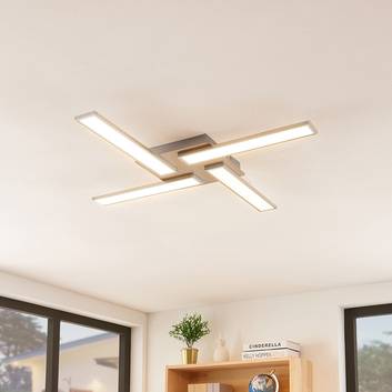 Lindby Smart Ibbe -LED-kattovalaisin, 4-lamppuinen