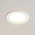 Arcchio LED recessed light Milaine, Ø 10 cm, white, dimmable