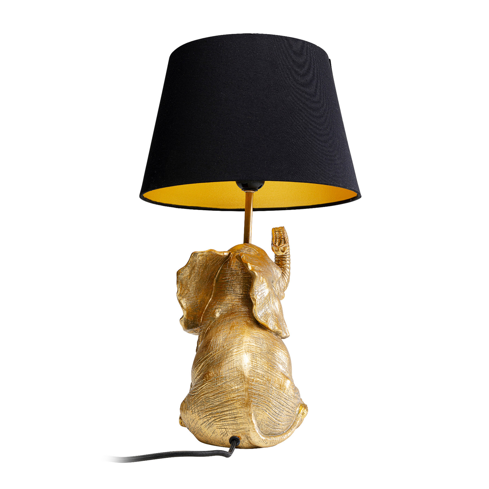 KARE Happy Elephant table lamp with a lampshade