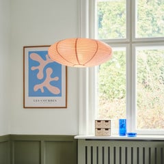 Villo 60 papír lámpaernyő Ø 60 cm, magasság 25 cm, rózsaszínű