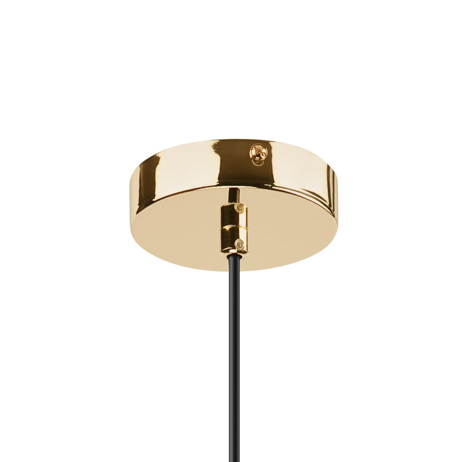 Suspension Penelope, Ø 35 cm, marron clair, 1 lampe