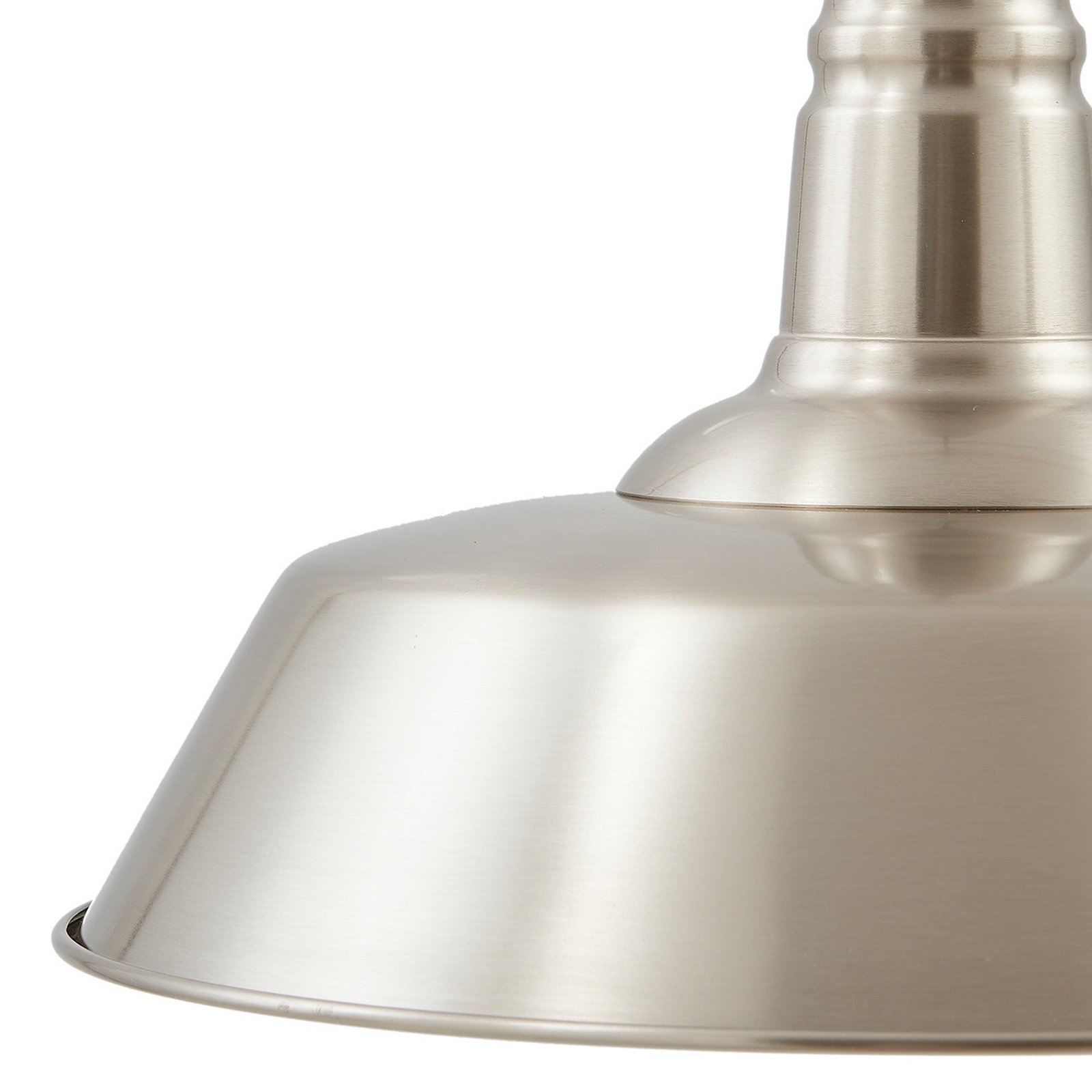 Laylan Závěsná Lampa Ø36 Nikel/Biela - Lindby
