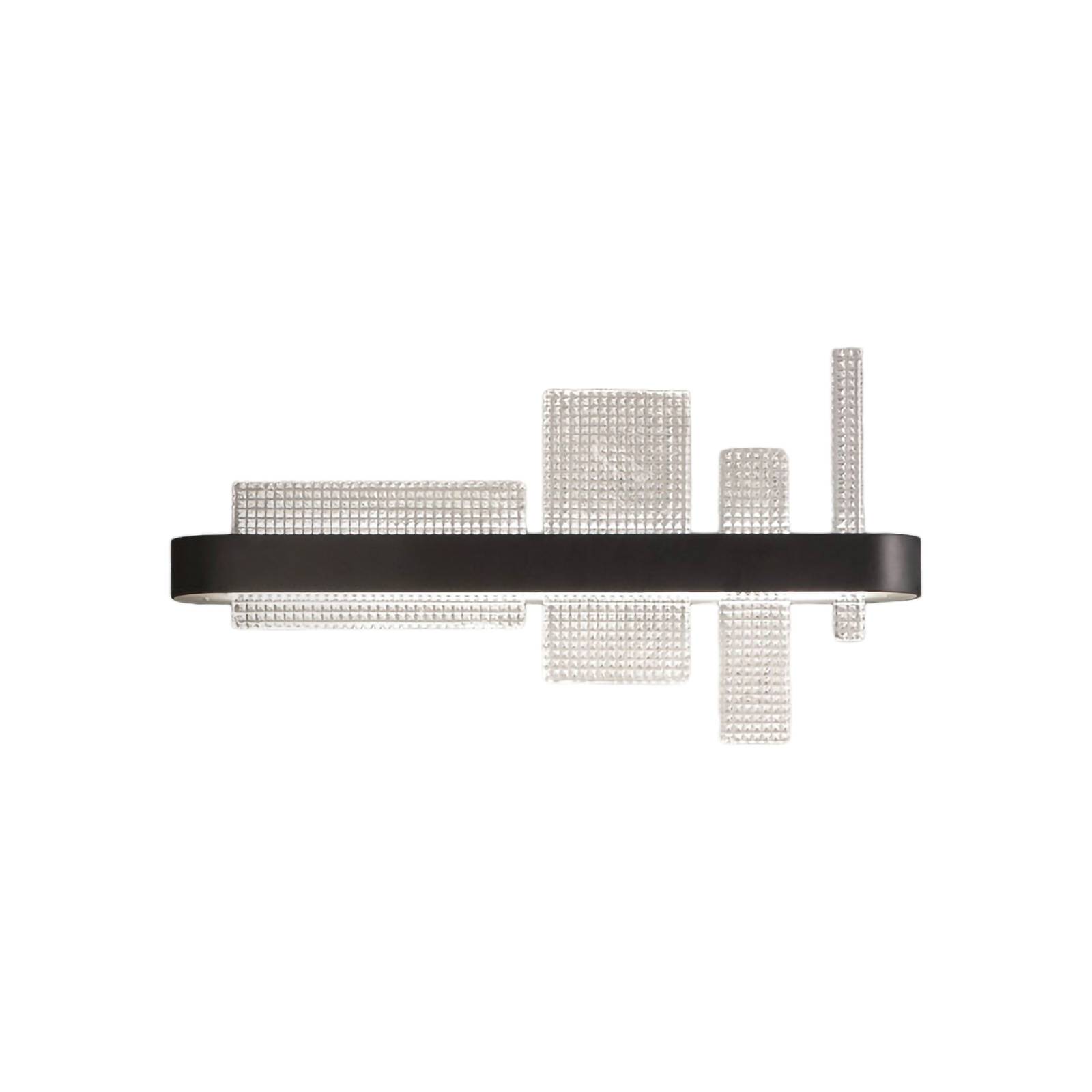 LED-Wandleuchte Ribbon A65, messing, Up- & Downlight