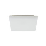 Plafonnier LED Artin, 22 cm, blanc, angulaire, capteur - PRIOS