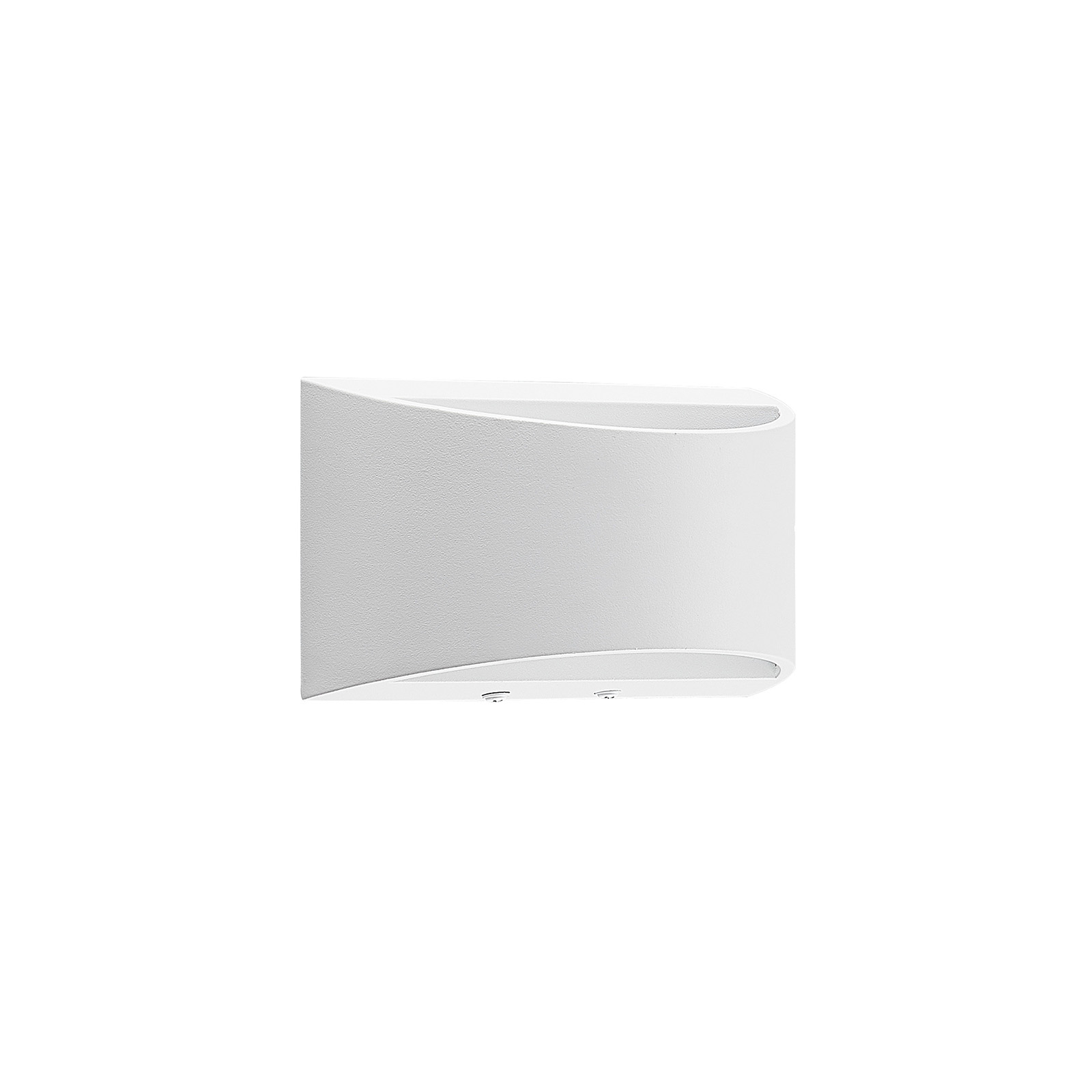 Arcchio Jasina applique LED, semicircolare, bianco