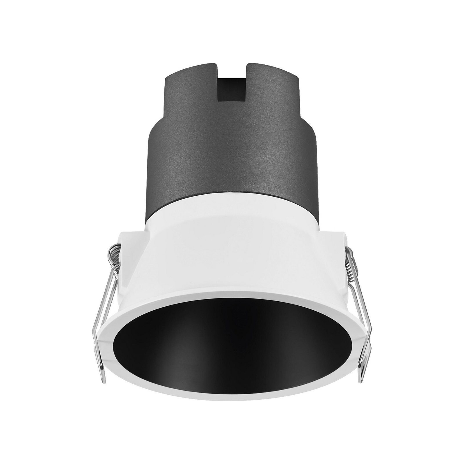 OSRAM LED-Einbauspot TWIST, weiß/schwarz 840 Ø 9,3 cm Metall