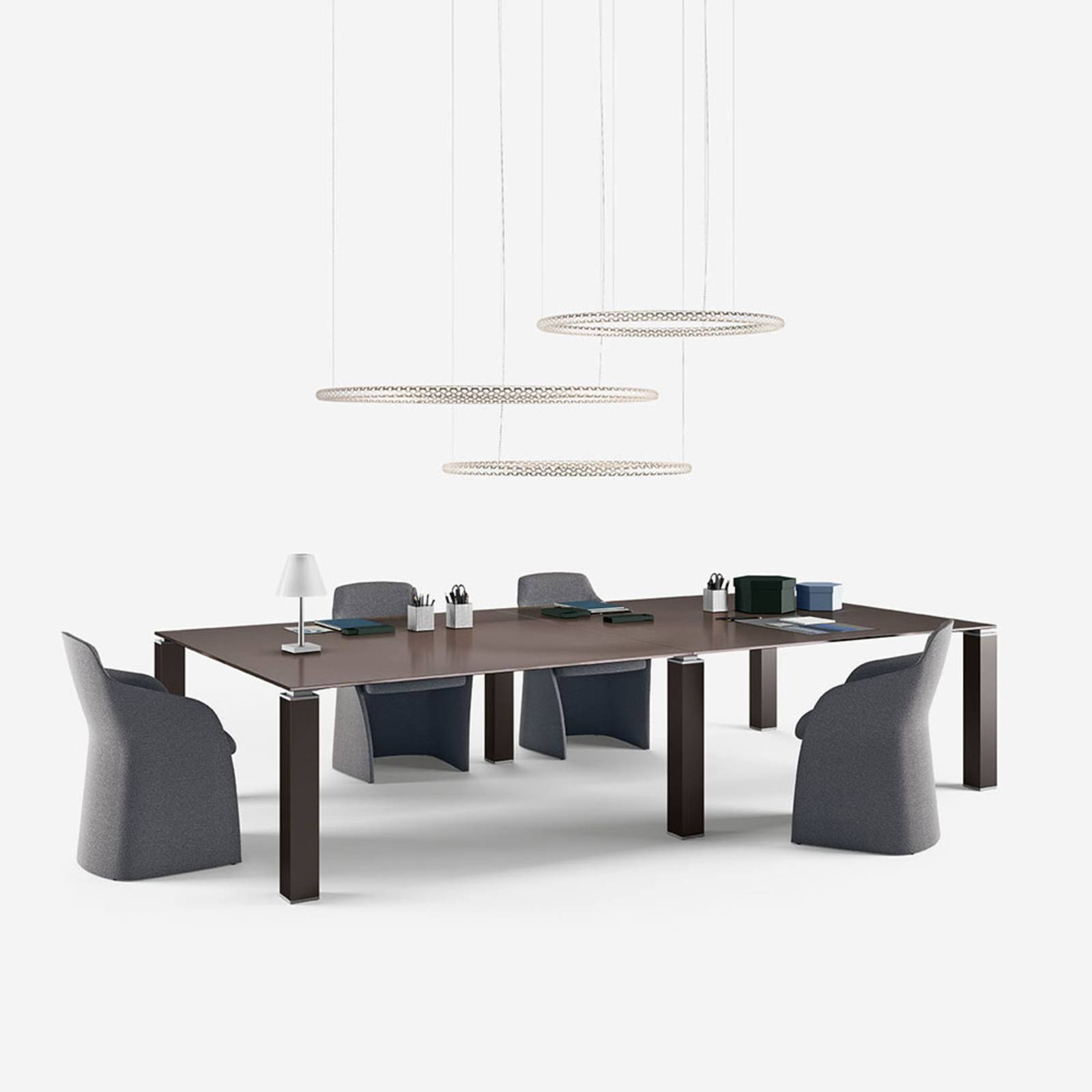 Rotaliana Squiggle H1 lampa wisząca biała Ø 69 cm