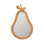 PEAR Wandspiegel, Rattan natur, 64 x 40 cm - ferm LIVING