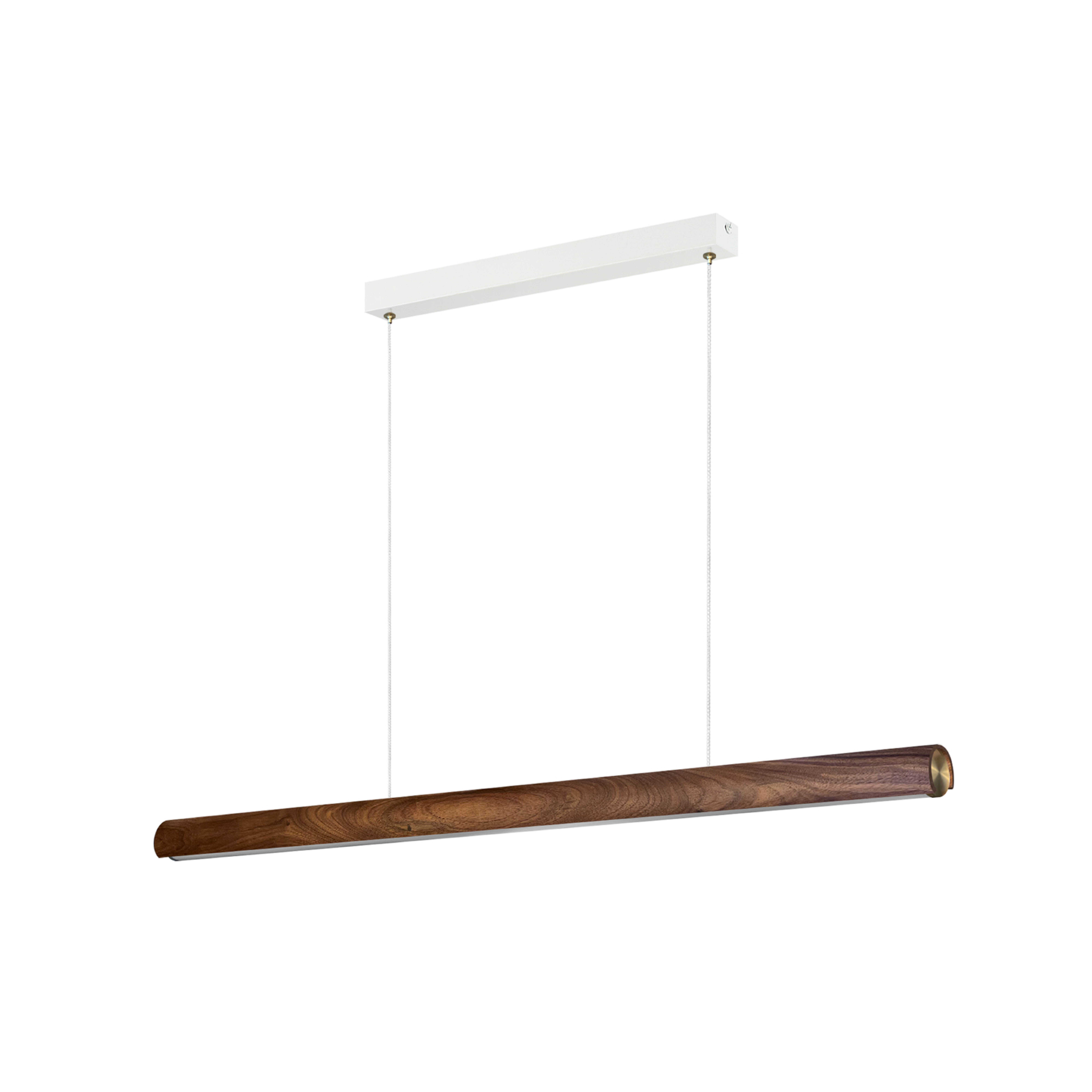 Suspension LED Akeno, bois, à intensité variable - Nordlux
