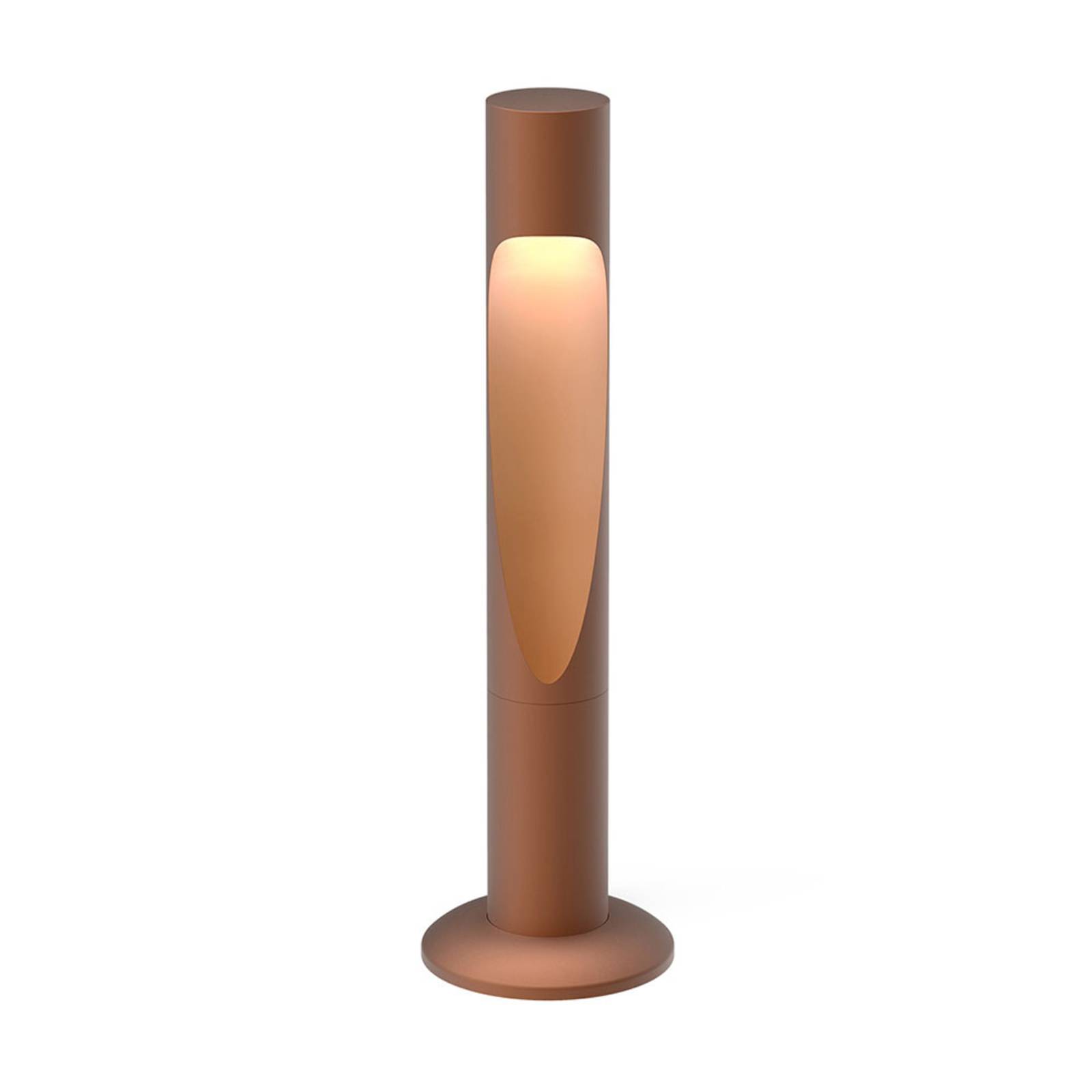 Louis Poulsen Flindt Garden short 927 corten, aluminium, 6.5 W, H: 34.5 cm