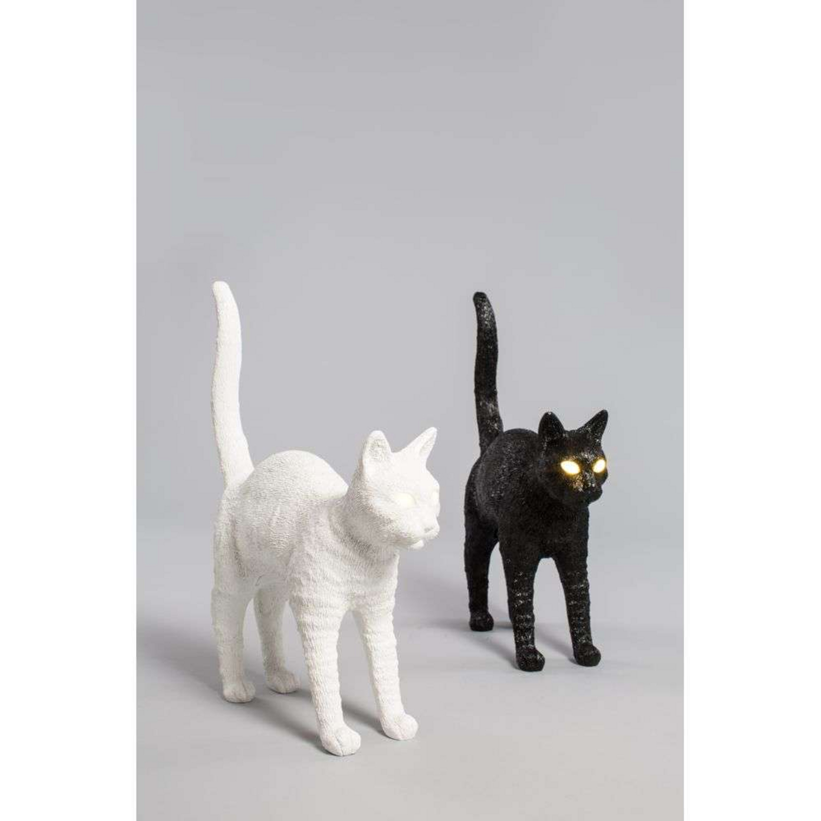 Jobby The Cat Candeeiro de Mesa Black - Seletti