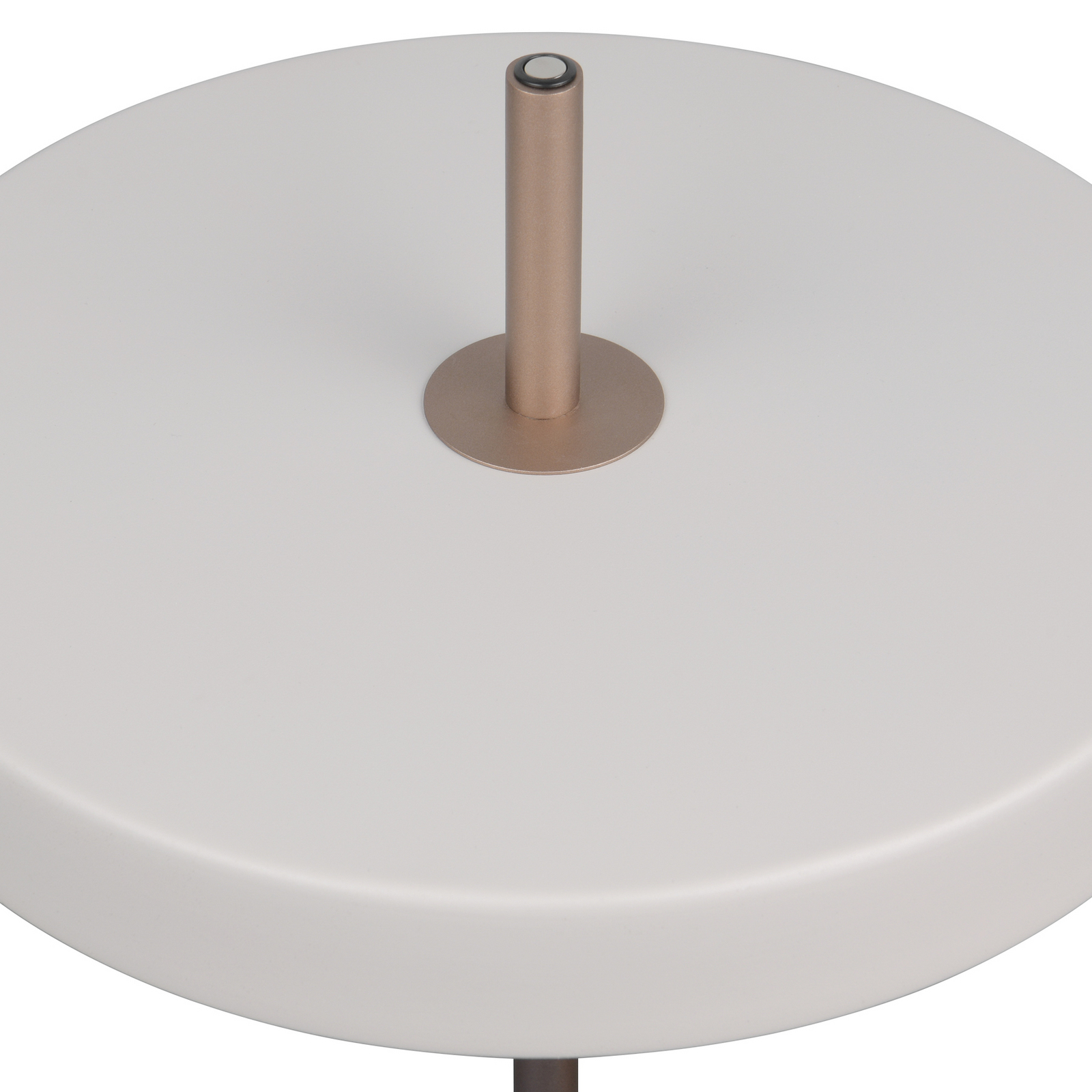 Lampada LED da tavolo Keaton, grigio chiaro, altezza 45 cm, metallo, CCT Lampada LED da tavolo Keaton, grigio chiaro, altezza 45 cm, metallo, CCT