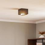 Ronda ceiling spotlight, one-bulb, black