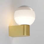 MARSET Candeeiro de parede LED A1 Dipping Light, branco/dourado