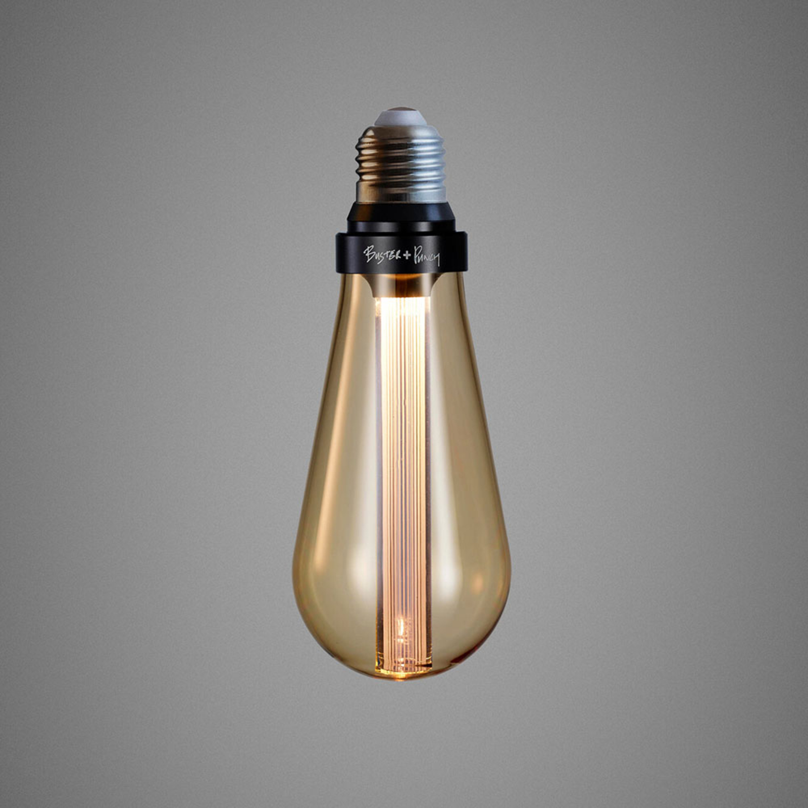 Buster + Punch LED bulb E27 2 W dimmable gold