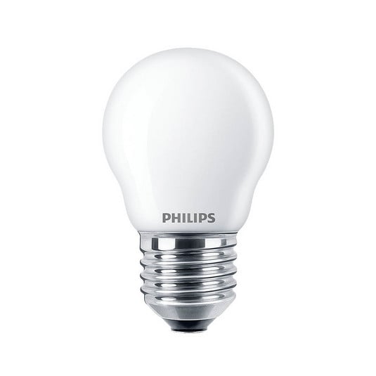 Ljuskälla LED 4,3W Glas Klot (470lm) E27 - Philips