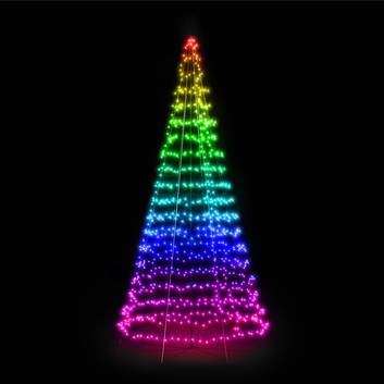Twinkly Light Tree, IP44, matta RGBW-LED, K 8 m