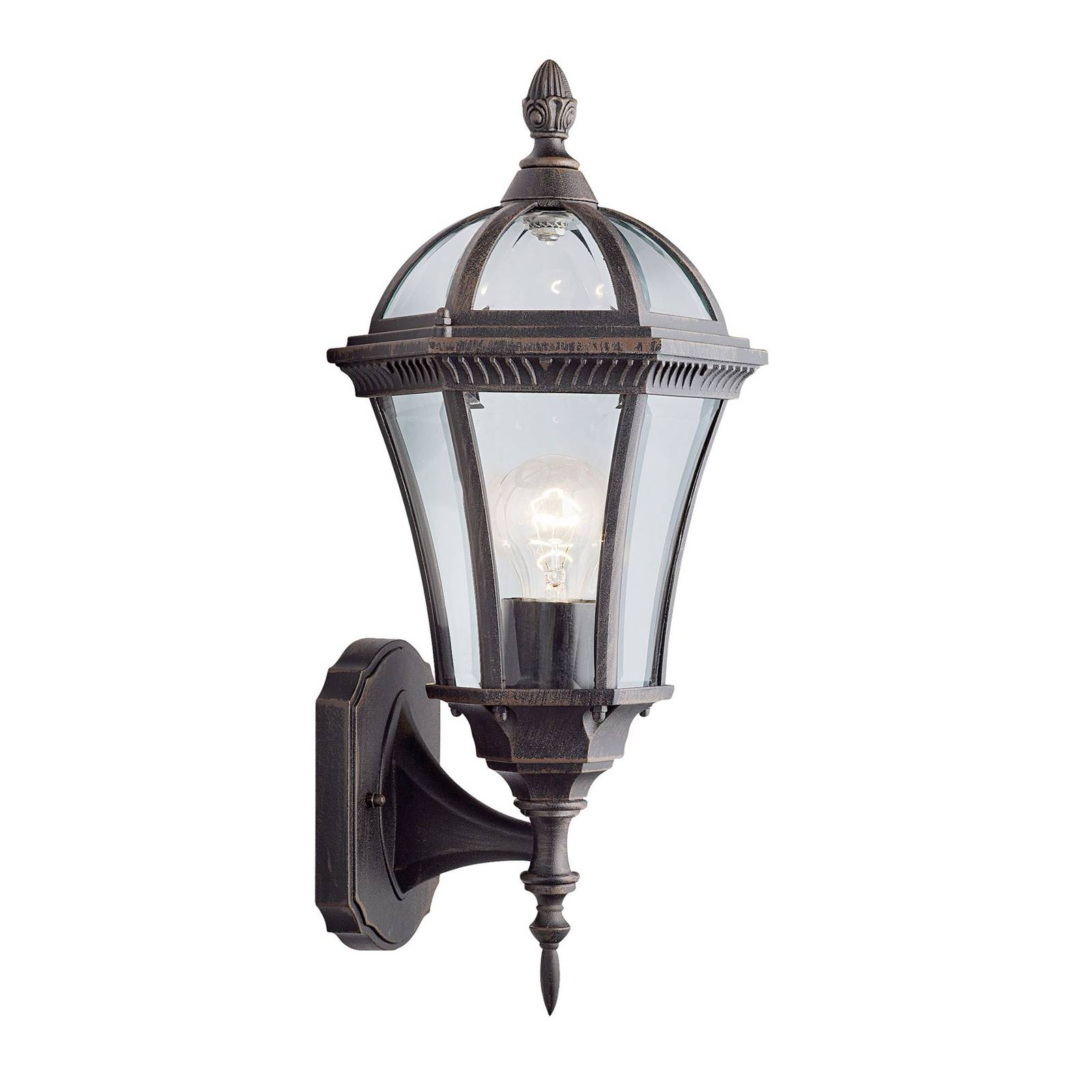 Image of Searchlight Applique d’extérieur Capri, lanterne vers le haut 5013874335678