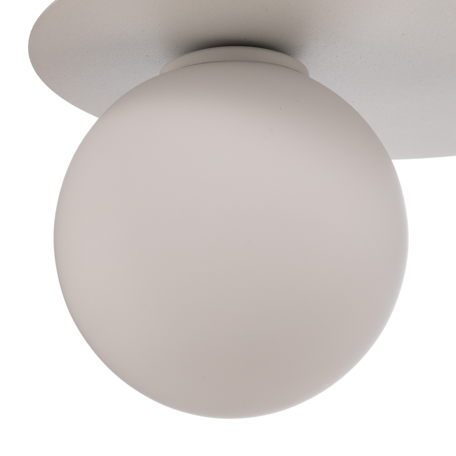 Firn ceiling light, round, 1-bulb, white