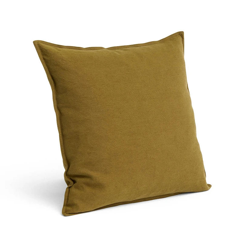 Produktfoto för HAY - Linen Cushion - Kuddfodral - 50 x 50 - Olive - H10 x D50 x W50 cm