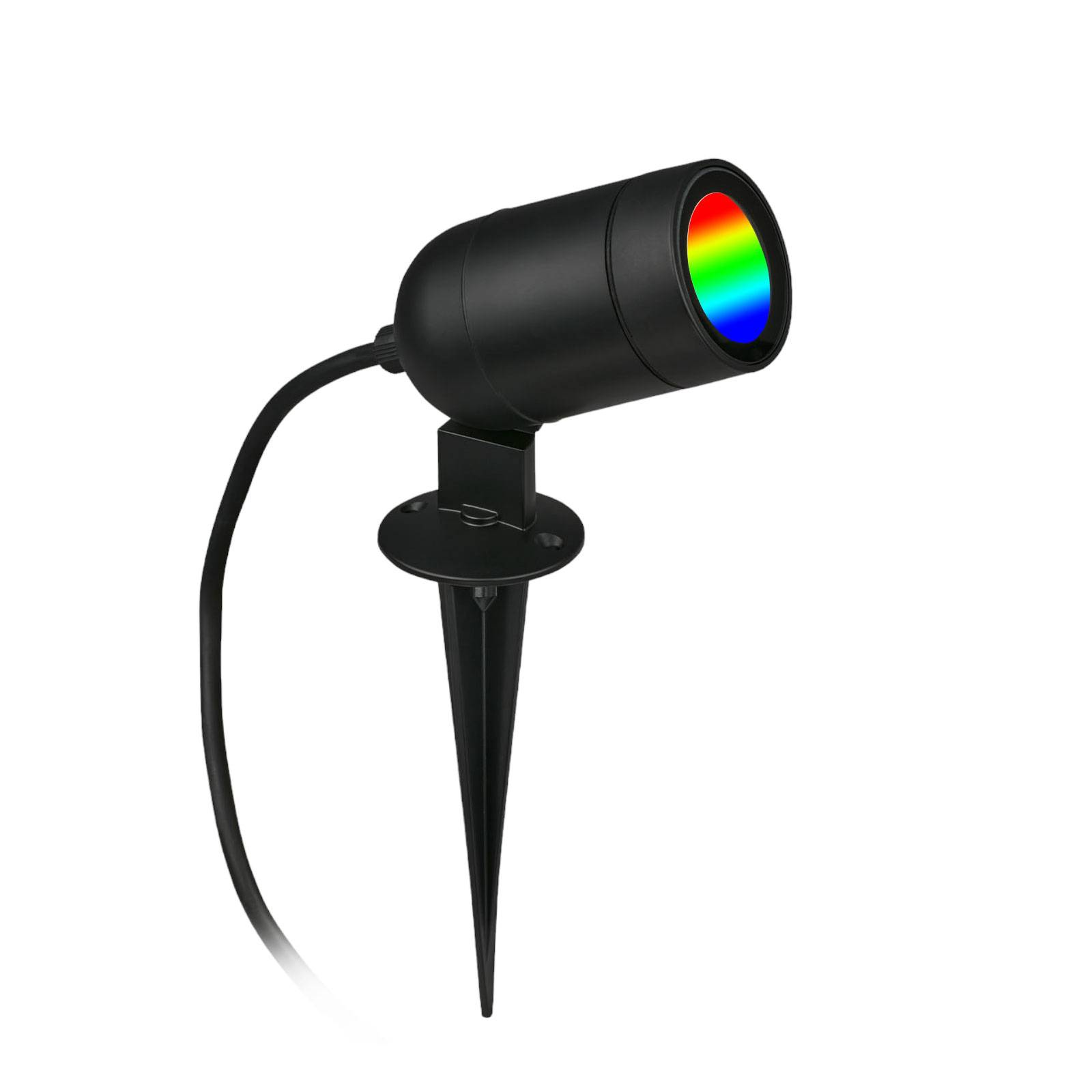 Briloner LED-markspettspotlight Tuni TUYA WLAN CCT RGB