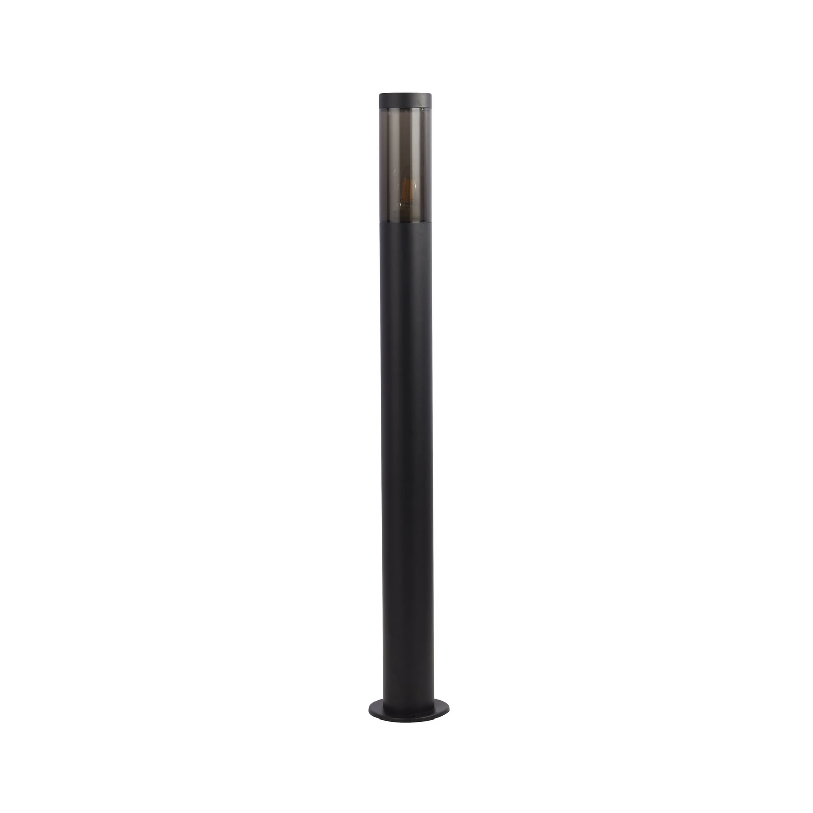 Ösvény világítás Batton, IP44, fekete, magasság 90 cm, fém