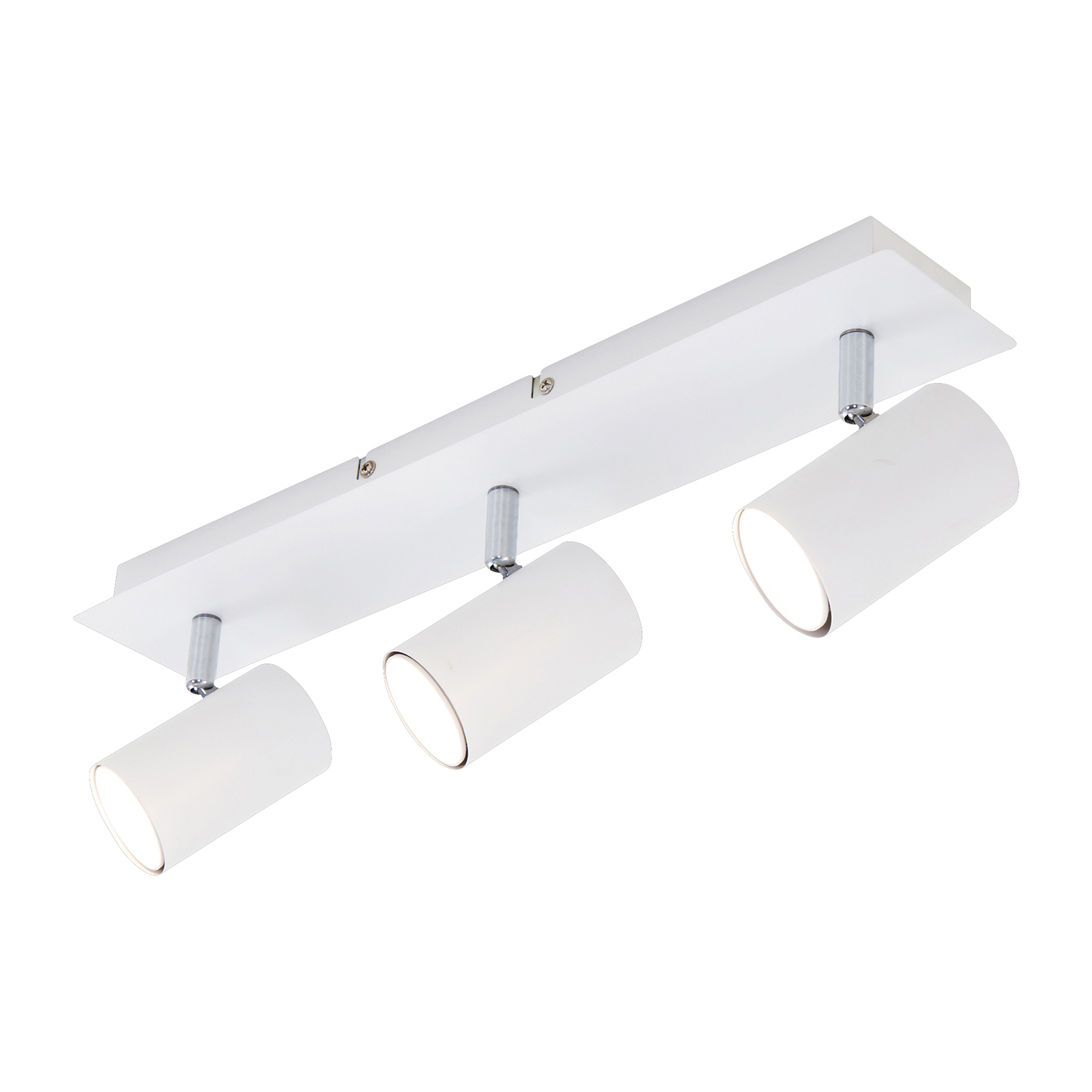 Plafonnier 2857-036, inclinable, à 3 lampes, blanc